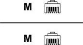 Actual product image Cisco ADSL Cable STRAIGHT RJ11