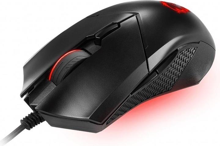 Image du produit MSI CLUTCH GM08 Gaming Mouse Optical "Capteur optique 4200 DPI, 6 boutons programmables (Filaire)