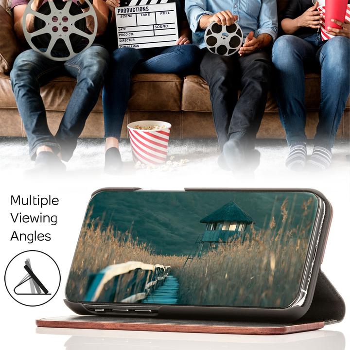 Actual product image Nalia Real wood flip case (Apple iPhone 13 Pro)