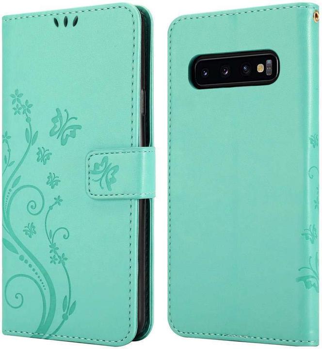 Actual product image Cadorabo Flower Book Cover (Samsung Galaxy S10 5G)