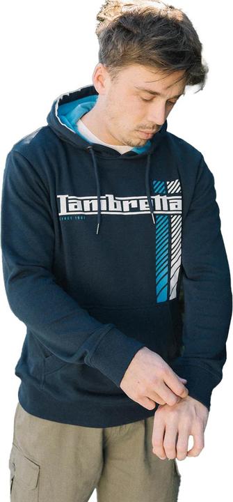 Actual product image Lambretta Mens SS25 Racing Stripe Hoodie (L)