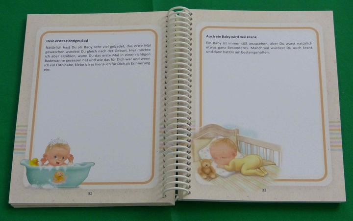 Actual product image Babybuch für Babys erstes Jahr (German, Angelina Schulze, 2015)