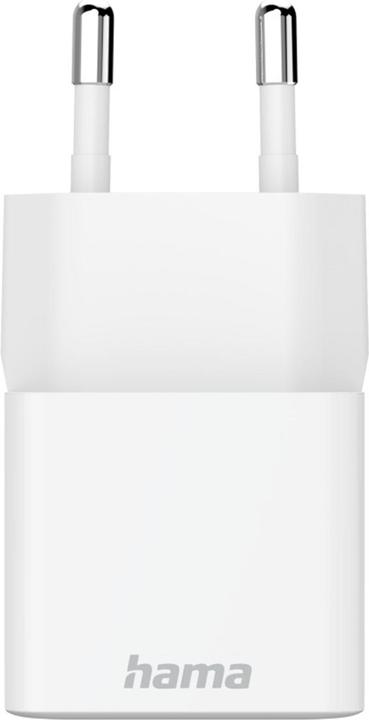Productafbeelding Hama Snellader met oplaadkabel Lightning, minilader, PD, 20W, 1m, wit (20 W)