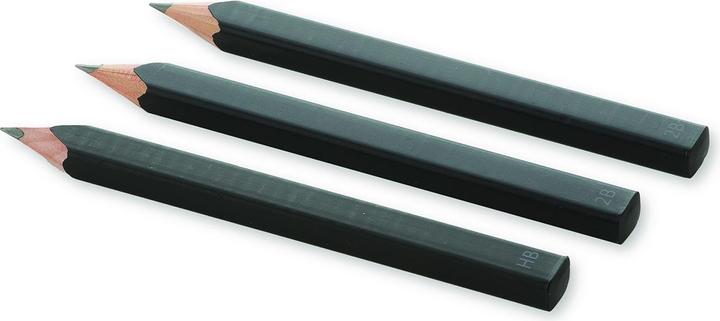 Actual product image Moleskine Pencils (3 mm, HB, 2B, 3 x)