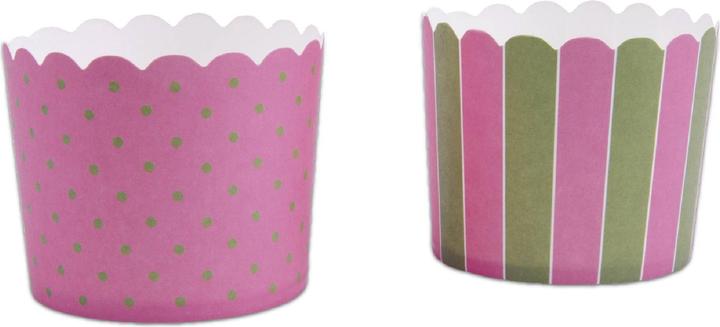 Produktbild Städter Cupcake Backformen pink oliv (7 cm)
