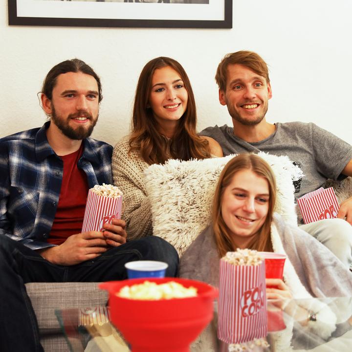 Actual product image Relaxdays 100x popcorn cups