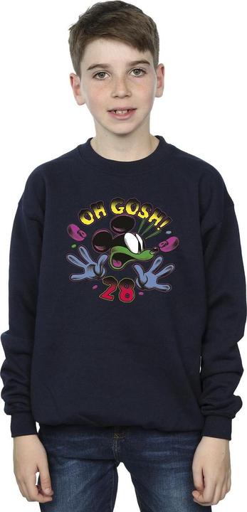 Actual product image Disney Boys Mickey Mouse Oh Gosh Pop Art Sweatshirt (104)