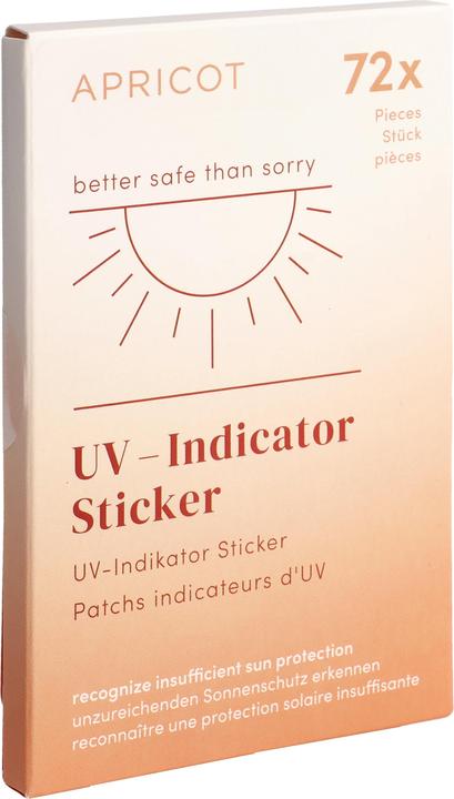 Produktbild Apricot UV Indik Stick Vors bess Nach 72 (Sonnenstick, SPF 30, 16 g)