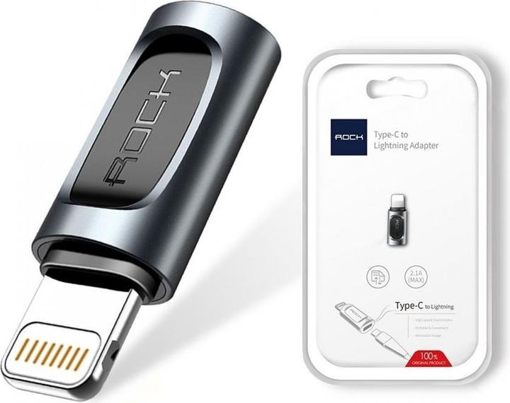 Actual product image Rock USB-C to Lightning Adapter (USB Type C, Lightning)