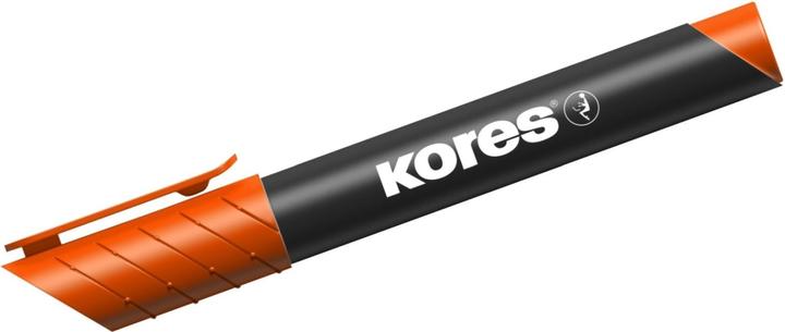 Actual product image Kores K MARKER" permanent marker, wedge tip, orange (Orange, 5 mm, 12 x)