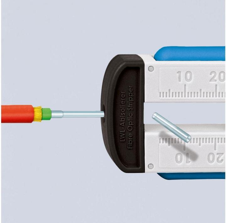 Image du produit Knipex Outil de dénudage pour câble à fibres optiques (190 mm)