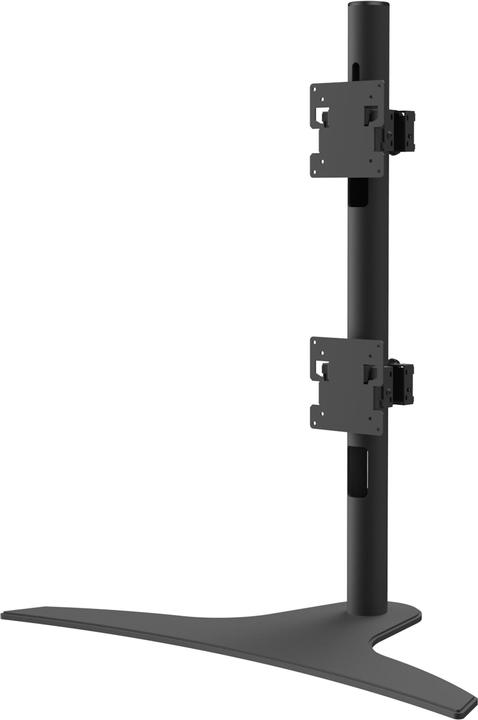 Actual product image Peerless 1X2 freestanding universal desktop mount - 24-49inch monitors (Table, 49")