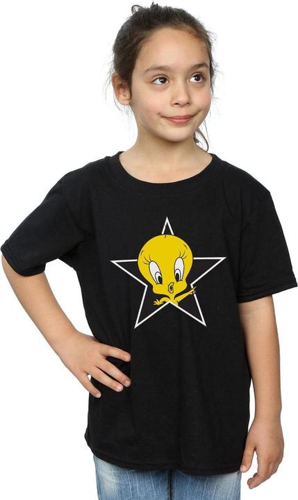 Immagine prodotto Looney Tunes Tweety Pie Star Maglietta Ragazze (140, 146)