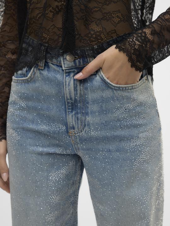 Produktbild Vero Moda VMTESSA Hohe Taille Weiter Beinschnitt Jeans Weit geschnitten (W31/L32)