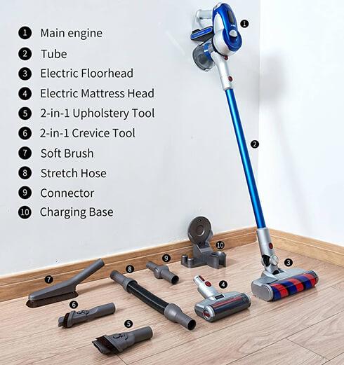 Produktbild Jimmy JV83 Cordless Trocken Staubbeutel