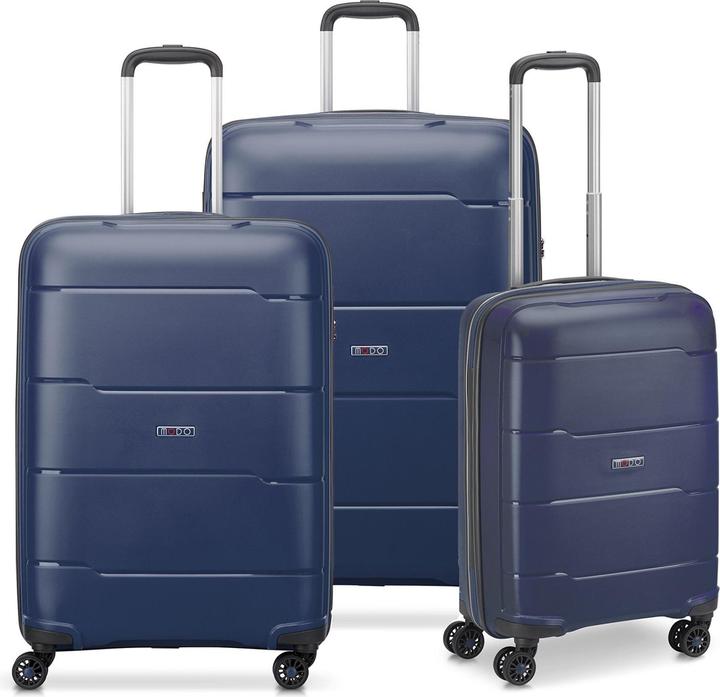 Modo by Roncato Galaxy 4 Rollen Kofferset 3-teilig (188 l, XL (ab 115l))