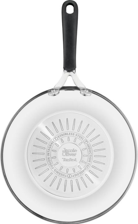 Produktbild Tefal Jamie Oliver Kitchen Essentials Wokpfanne (28 cm, Wok Pfanne, Edelstahl)