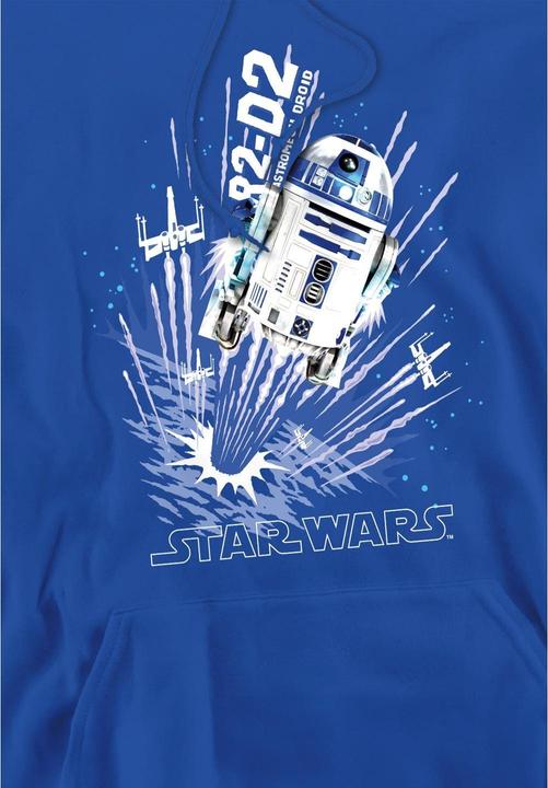 Actual product image Star Wars Mens Blast Off R2-D2 Hoodie (XXL)