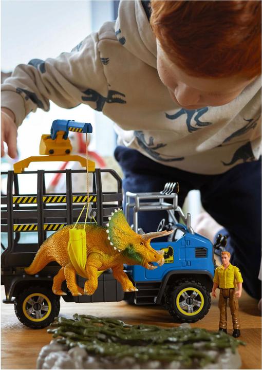 Actual product image Schleich Dinosaur Truck Mission