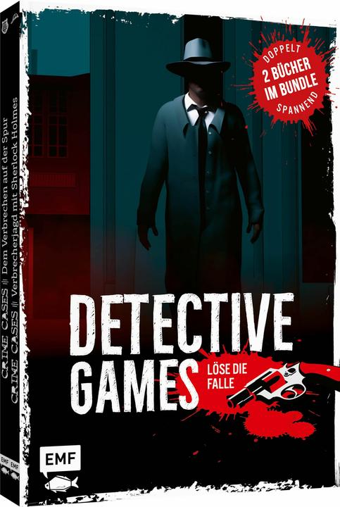 Produktbild Detective Games – Löse die Fälle! (2 Bücher im Bundle) (Deutsch, Pascal Guichard, Gilles Saint-Martin, Clémence Roux de Luze, Michèle Lecreux, 2023)