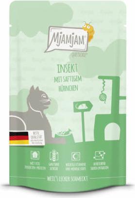 Immagine prodotto Mjamjam Insetto con pollo succulento (Adulto, 12 pz., 1500 g)