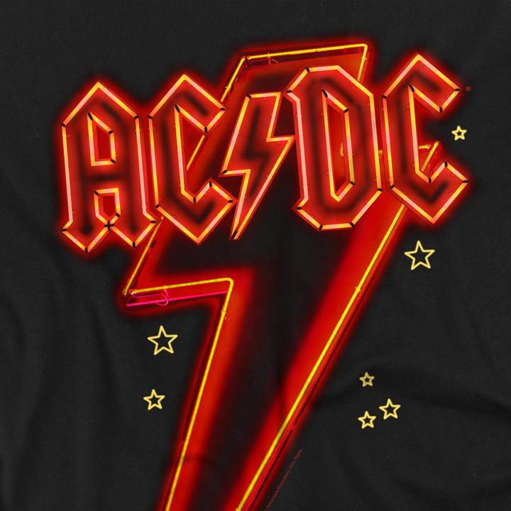 Immagine prodotto AC/DC Maglietta Bullone al Neon Uomo (S)