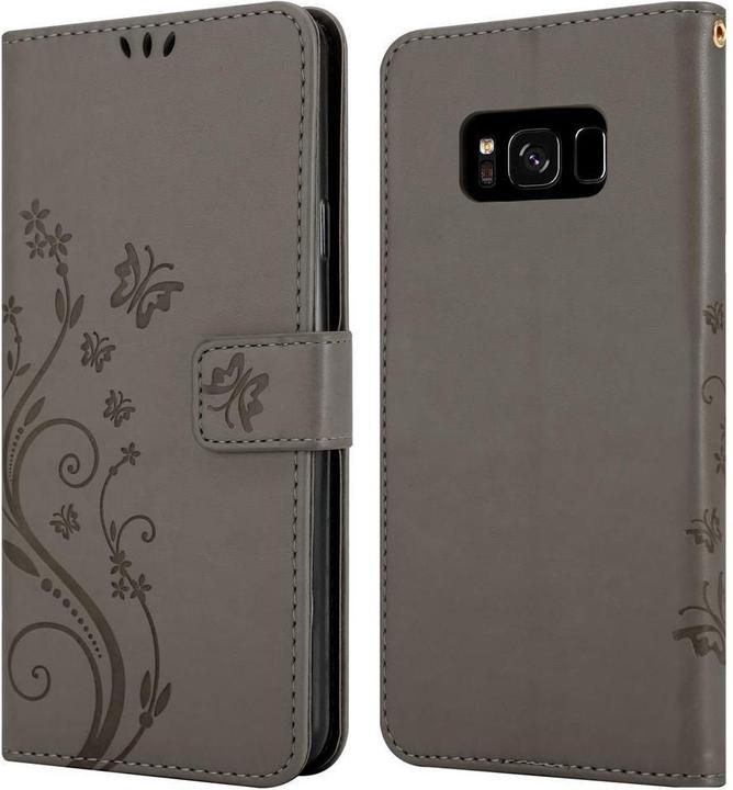 Actual product image Cadorabo Flower Book Cover (Samsung Galaxy S8)