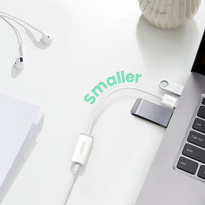Actual product image Ugreen USB Stereo Audio Adapter (USB)