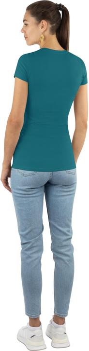 Actual product image Normani Figure-hugging V-neck T-shirt Siena - 8691 (XS)
