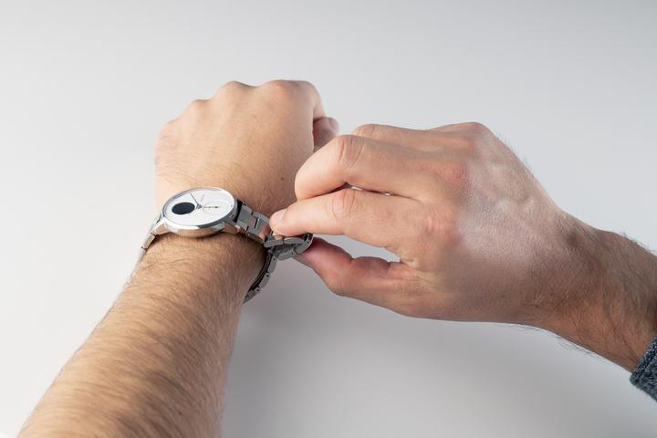 Immagine prodotto Withings Bracciale in metallo, 20 mm, Steel HR e ScanWatch, argento (20 mm, Acciaio inossidabile)