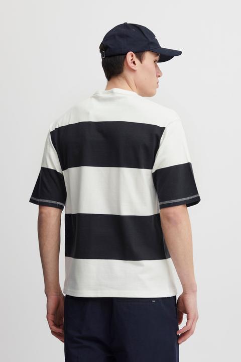 Actual product image Casual Friday CFTue wide striped tee - 20504714 (XL)