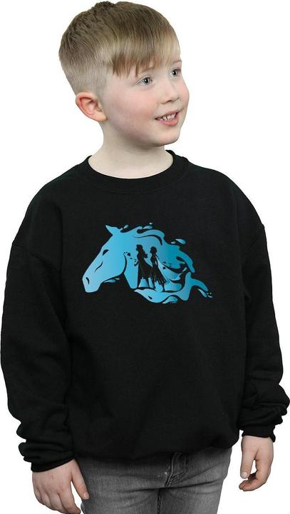 Immagine prodotto Disney Frozen 2 Nokk Silhouette Felpa Ragazzi (140, 146)