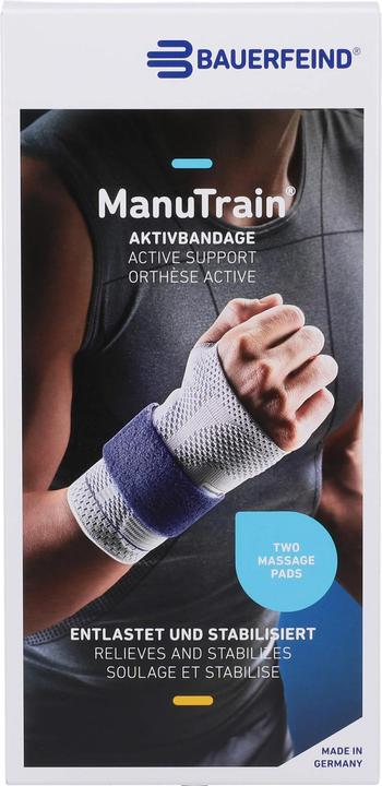 Produktbild Bauerfeind Aktivbandage links titan (5)