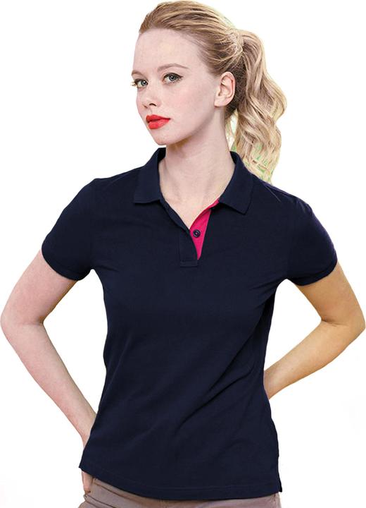 Produktbild Asquith & Fox Kurzarm Kontrast Polo Shirt (L)