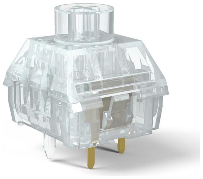 Actual product image Ducky Kailh Y Jellyfish Switches, mechanical, 5-pin, clicky, MX-Stem, 50 g - 110 pieces