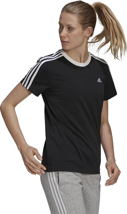 Produktbild adidas W 3 Stripes Boyfriend Tee Damen T-Shirt (M)