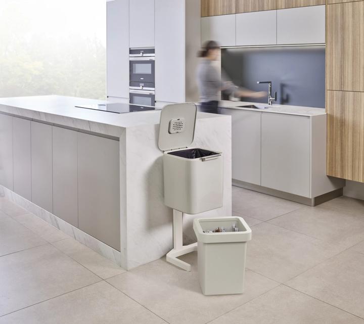 Actual product image Joseph Joseph Totem Pop 60L Waste Separation & Recycling Unit - Stone (60 l)