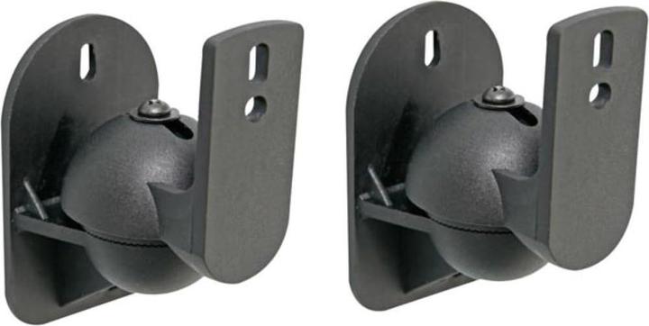 Actual product image Velleman Wall bracket for speakers (1 pair) (1 pair, Wall installation)