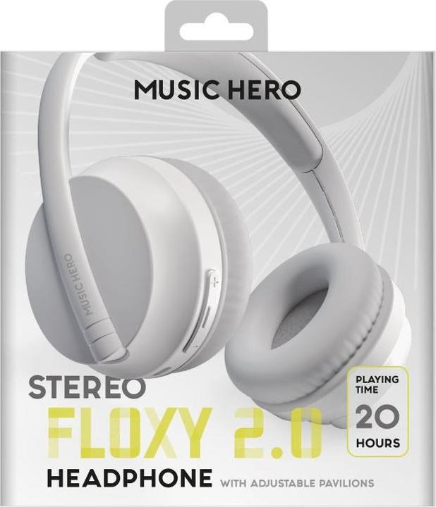 Produktbild SBS Music Hero SKIDUP Over-Ear weiá BT-Headset (20 h, Kabellos)