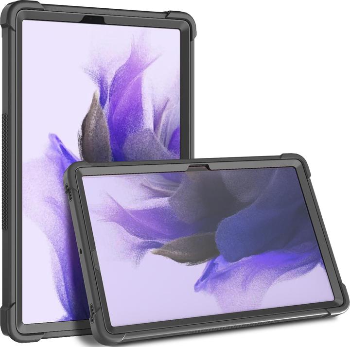 Cazy Stossfest Hülle Kompatibel mit Samsung Galaxy Tab S8+ - Schutz Fallfest Hülle - mit Stand Funktion 3 (Galaxy Tab S8+)