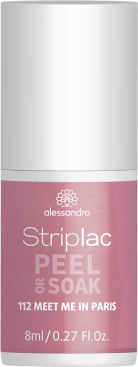 Produktbild Alessandro Striplac Peel or Soak Meet me in Paris 8 ml (112 Meet me in Paris, Abziehbarer Nagellack)
