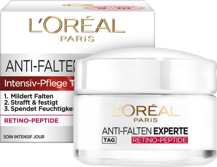 Actual product image L'Oréal Paris Anti-wrinkle expert Retino-Peptide (50 ml, Day cream)