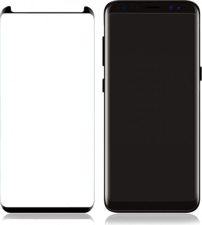 Immagine prodotto Screenguard Samsung Galaxy S8 3D Pellicola protettiva in vetro Custodia amichevole 2.5D 9H (1 Pezzo/i, Samsung Galaxy S21)