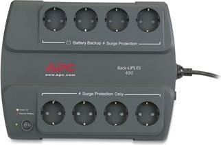 Actual product image APC Back-UPS/400 VA f PC Workstation (0.24 VA, 400 W, Standby UPS)