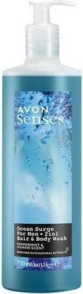 Immagine prodotto Avon per il corpo e i capelli al profumo di mare e menta ( Hair & Body Wash) 720 ml (720 ml)