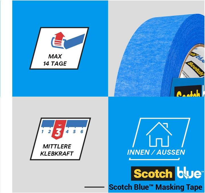 Image du produit Scotch Ruban de peintre Multi-Surface 70% PEFC (36 mm)