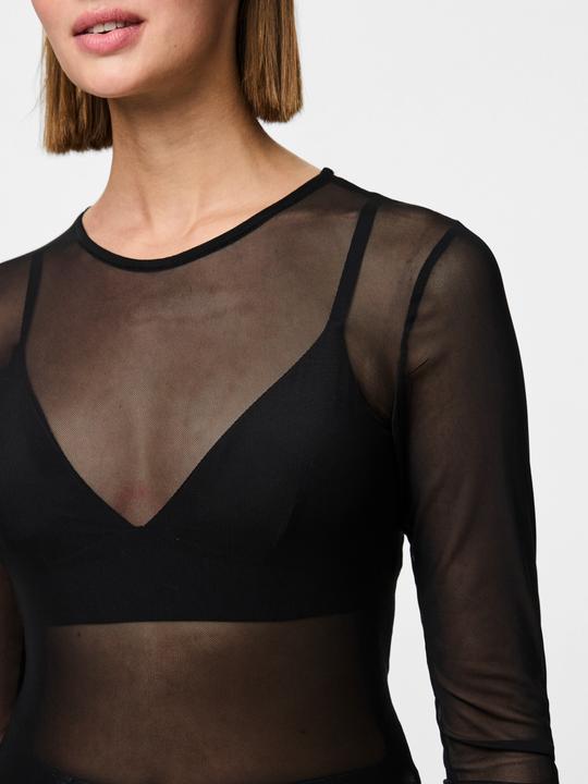 Image du produit Pieces Pcninni Ls Mesh Top Noos Bc (XS)