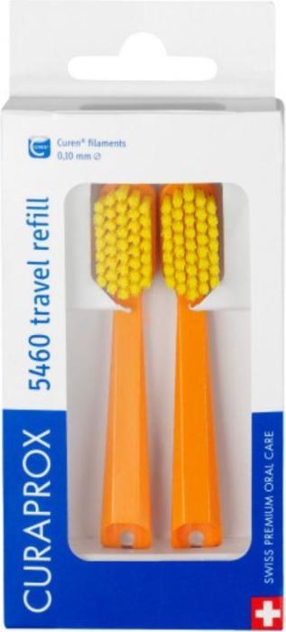 Produktbild Curaprox CS 5460 Travel Set Ortho refill orange (Weich, 2 x)