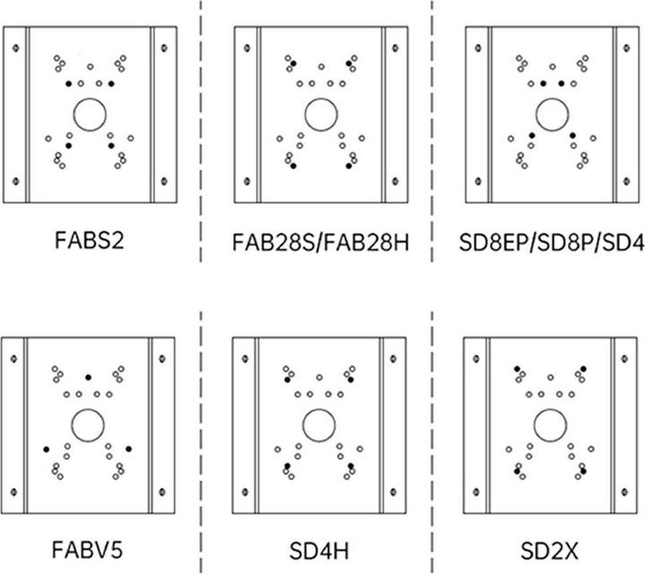 Actual product image Foscam FABCB1 (black) Corner bracket Black (Mounting kit)