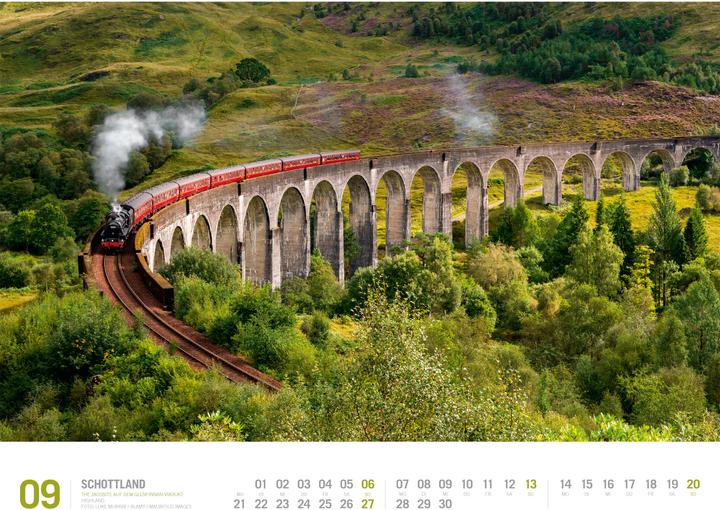 Image du produit Schottland - Unterwegs zwischen Highlands und Hebriden Kalender 2026 (54 x 42 cm, Allemand)